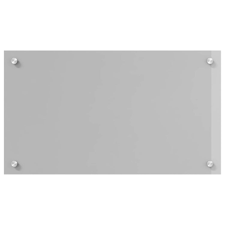 Vidaxxl Küchenrückwand hellgrau 70 x 40 cm gehärtetes Glas
