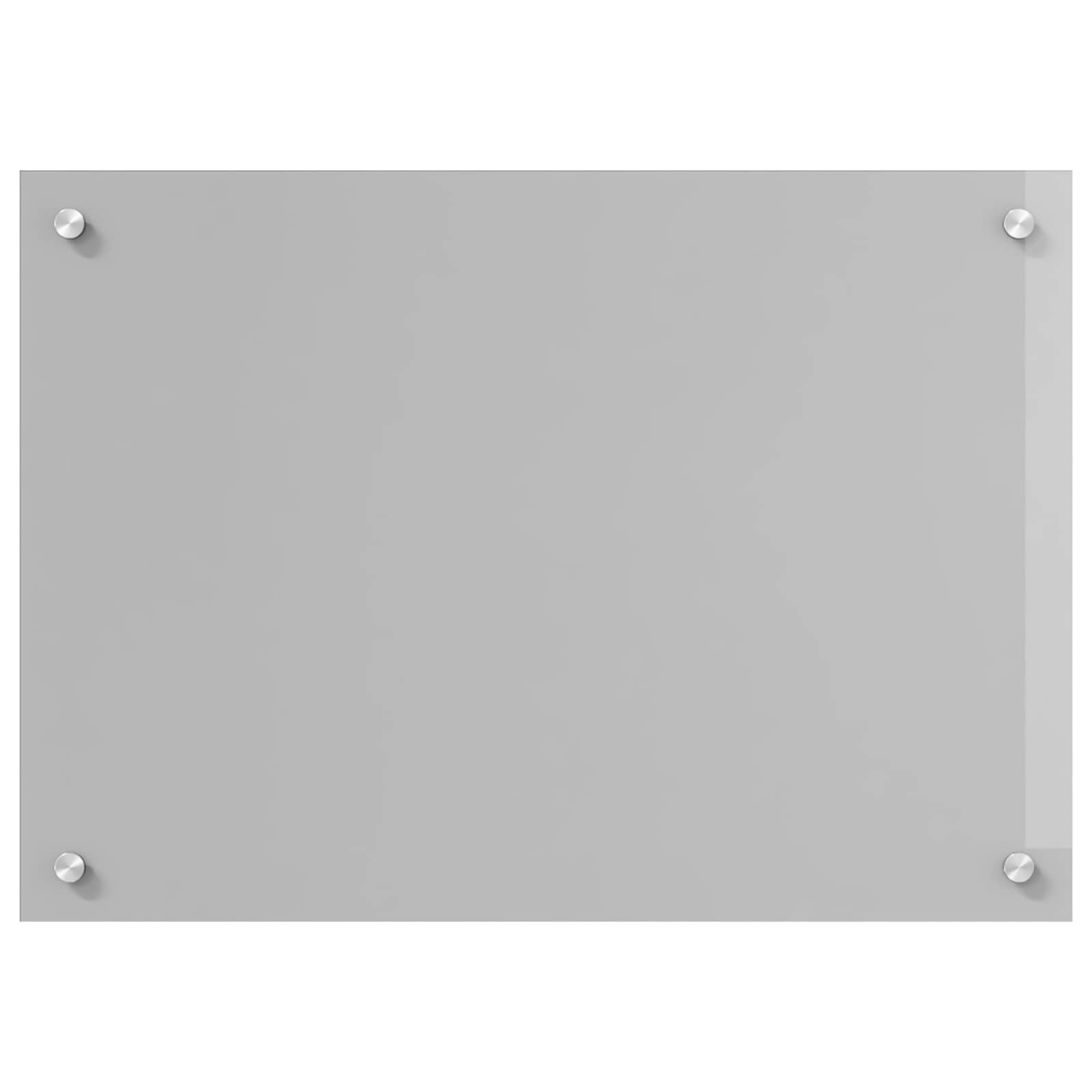 Vidaxxl Küchenrückwand hellgrau 70 x 50 cm gehärtetes Glas