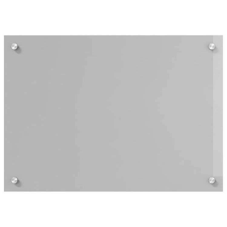 Vidaxxl Küchenrückwand hellgrau 70 x 50 cm gehärtetes Glas