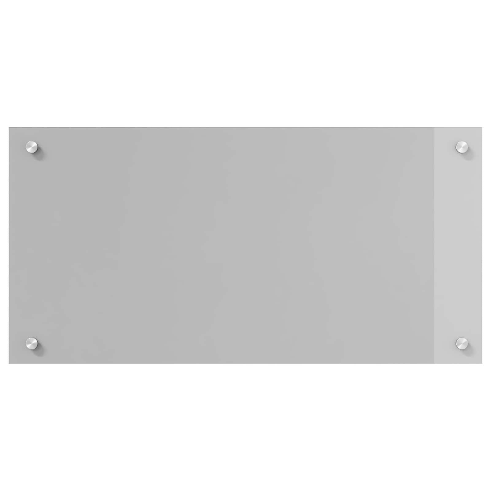 Vidaxxl Küchenrückwand hellgrau 80 x 40 cm gehärtetes Glas