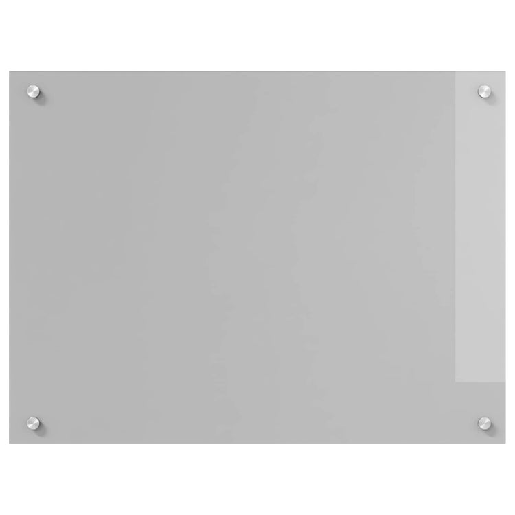 Vidaxxl Küchenrückwand hellgrau 80 x 60 cm gehärtetes Glas