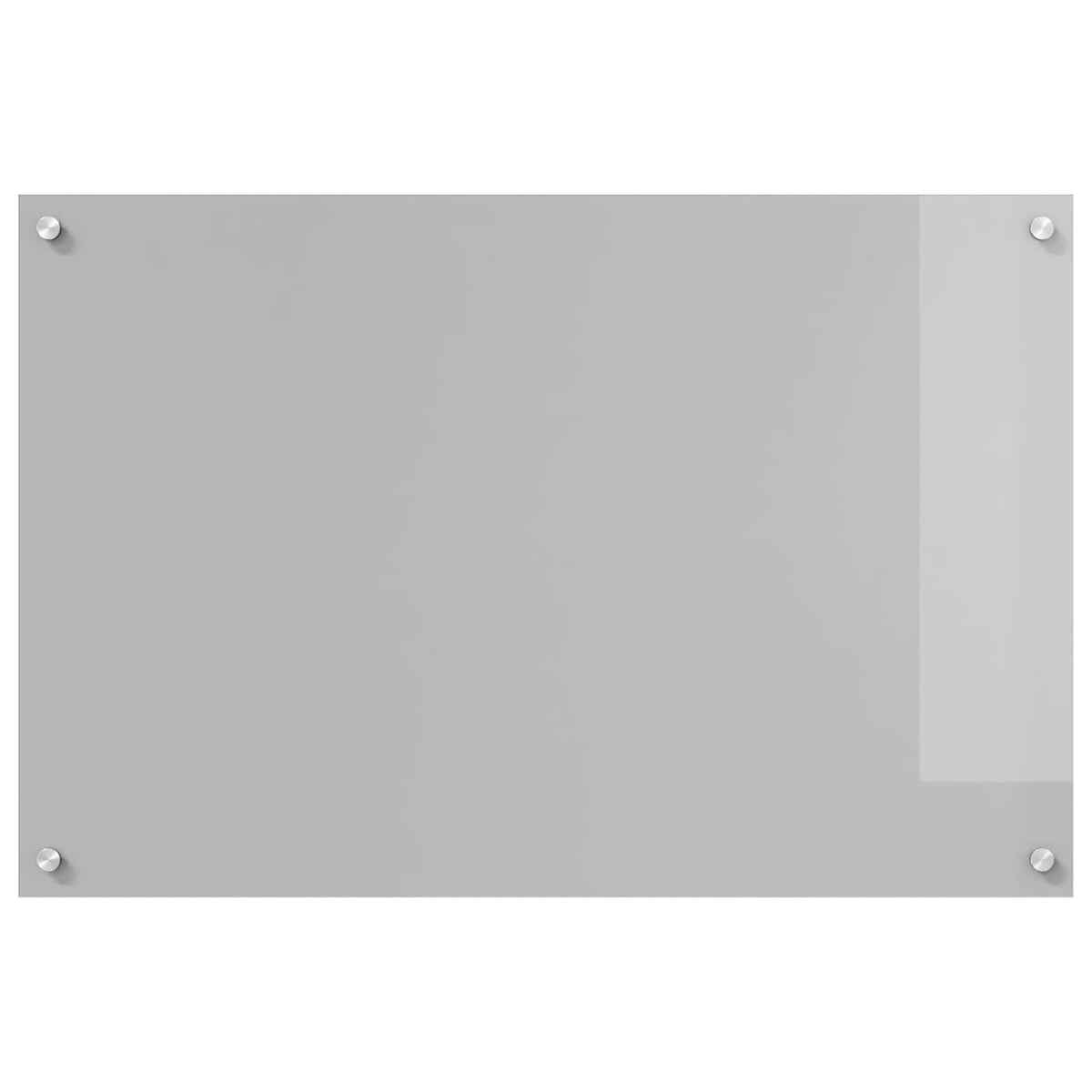 Vidaxxl Küchenrückwand hellgrau 90 x 60 cm gehärtetes Glas