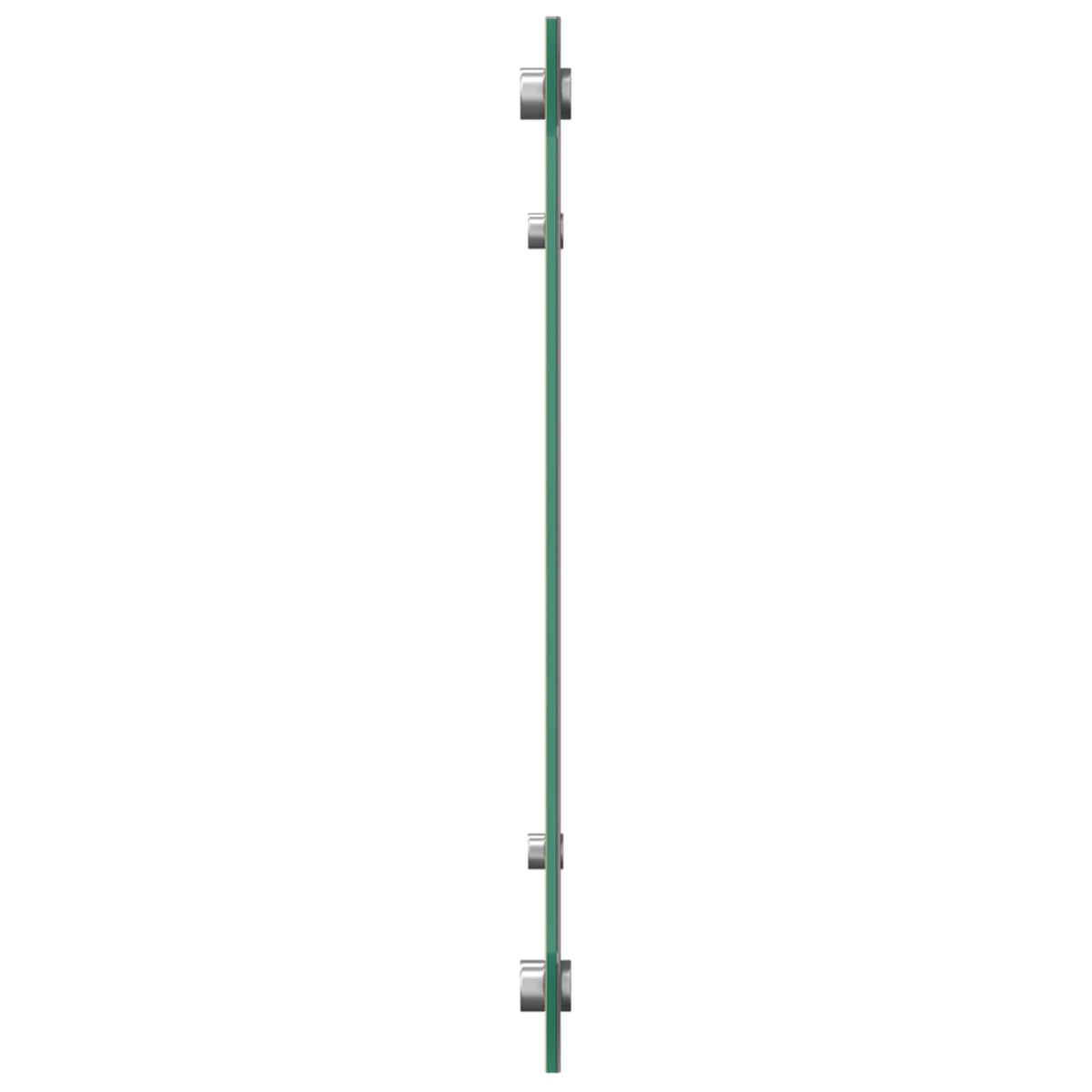 Vidaxxl Küchenrückwand hellgrau 100 x 40 cm Hartglas