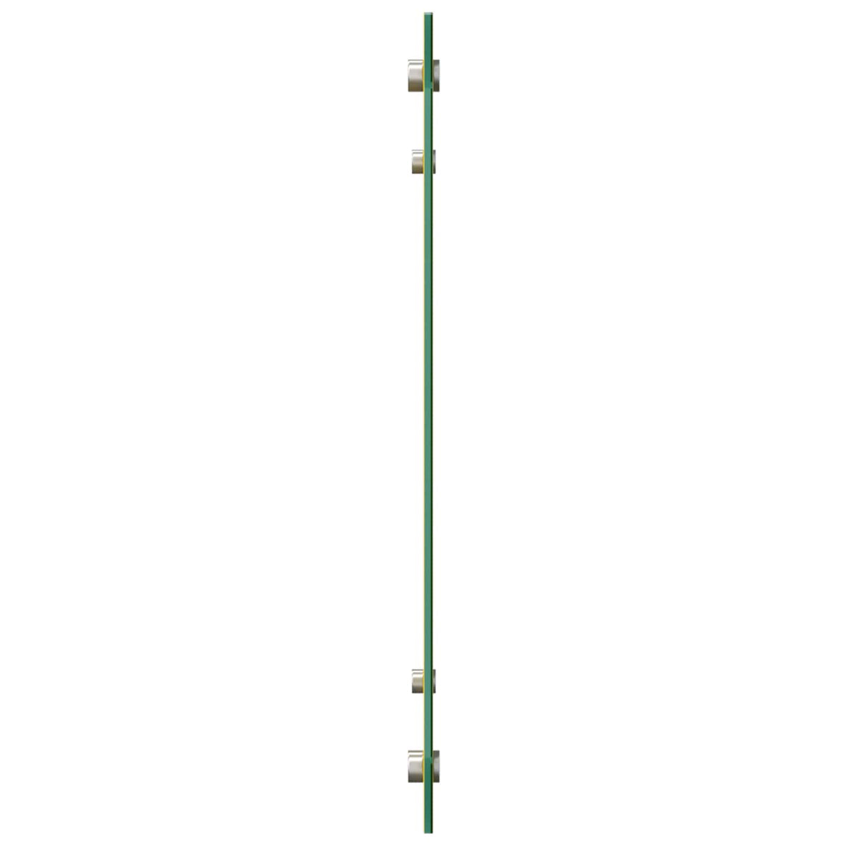 VidaXL Küchenrückwand Gelb 80 x 50 cm Hartglas