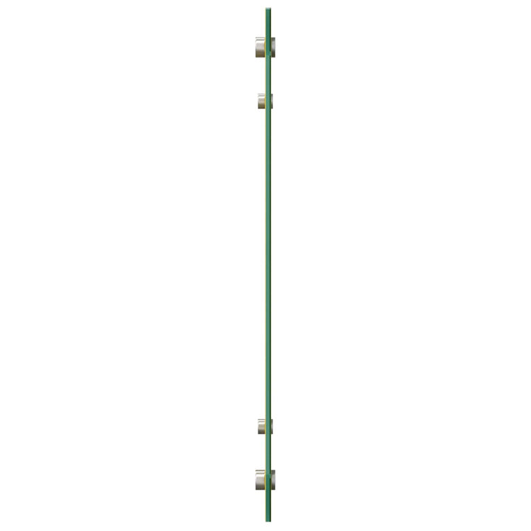 VidaXL Küchenrückwand Gelb 80 x 50 cm Hartglas