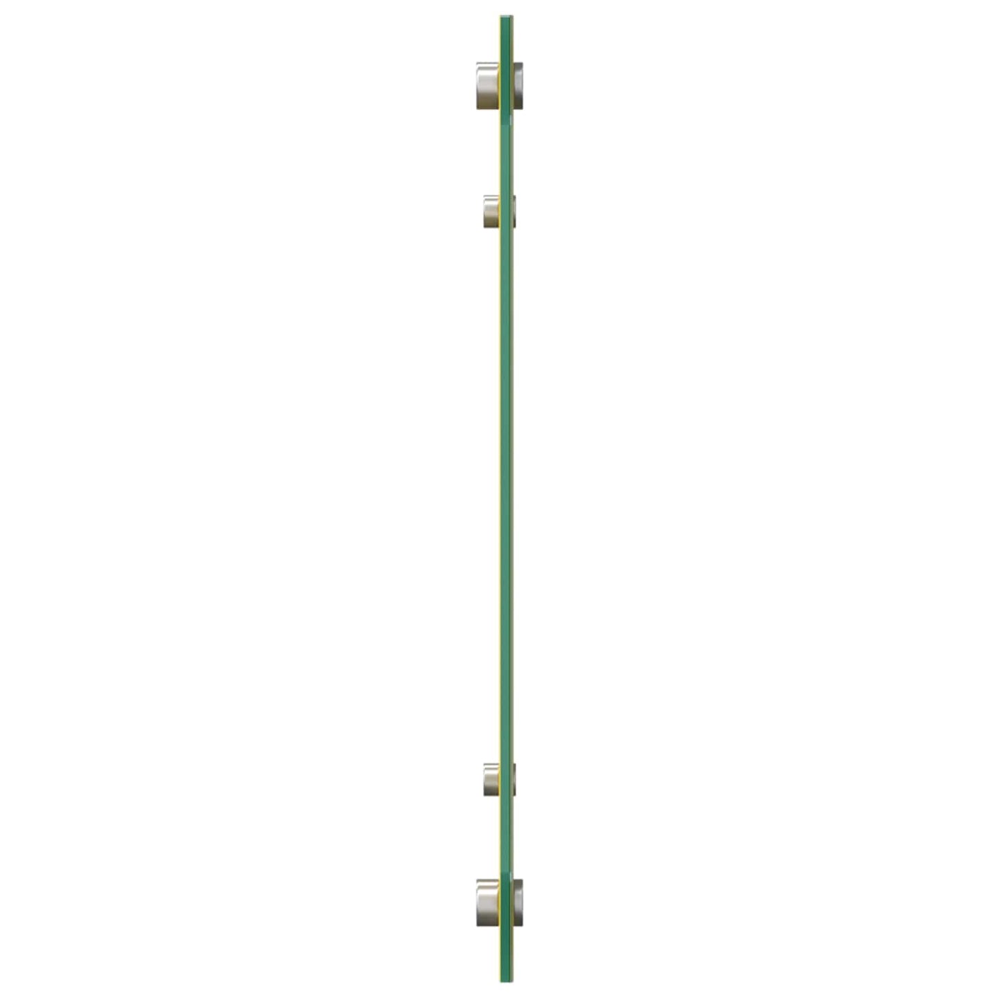 VidaXL Küchenrückwand Gelb 100 x 40 cm Hartglas