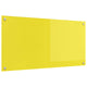 VidaXL Küchenrückwand Gelb 100 x 50 cm Hartglas