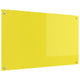 VidaXL Küchenrückwand Gelb 100 x 60 cm Hartglas