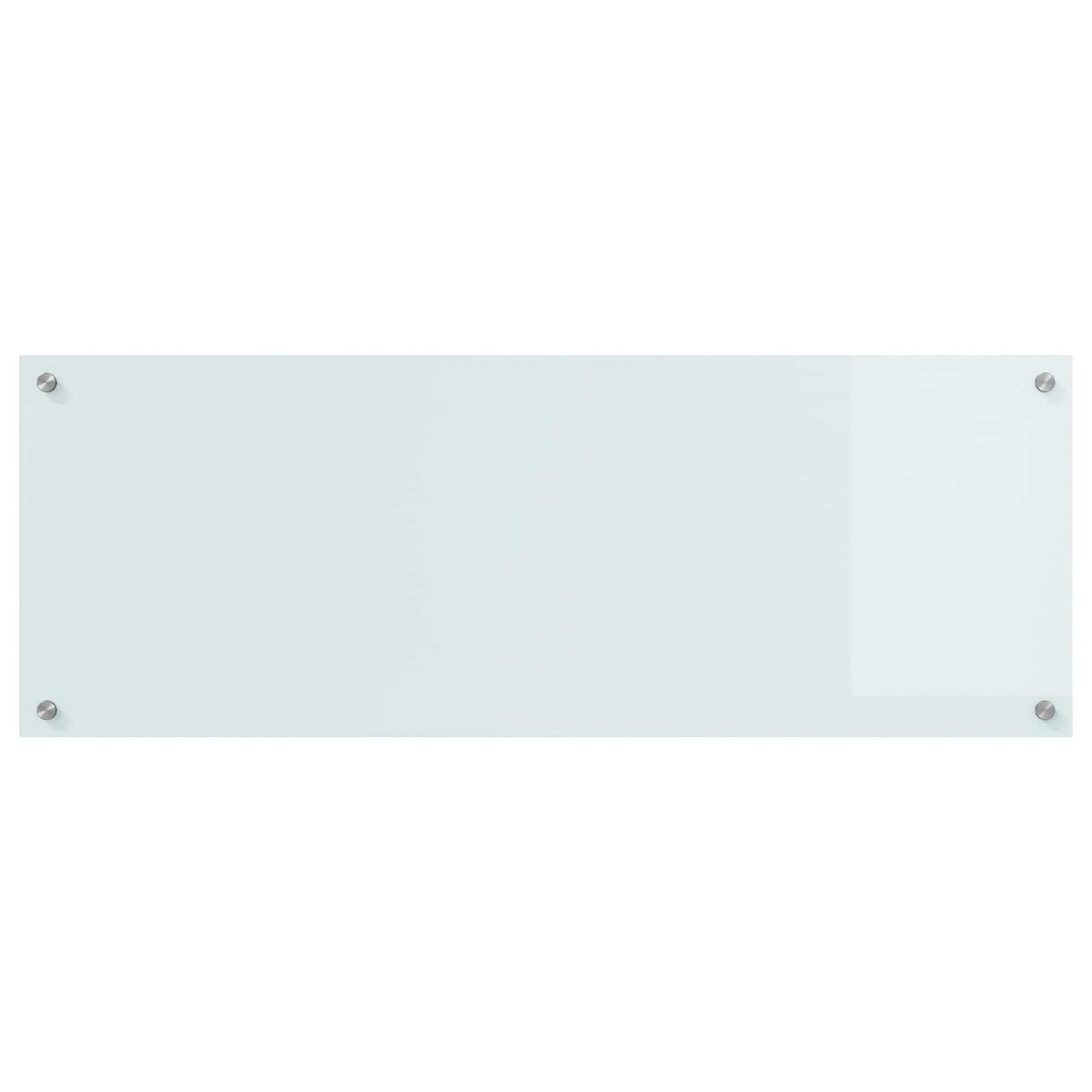 VidaXL Küchenrückwand Weiß 110 x 40 cm Hartglas