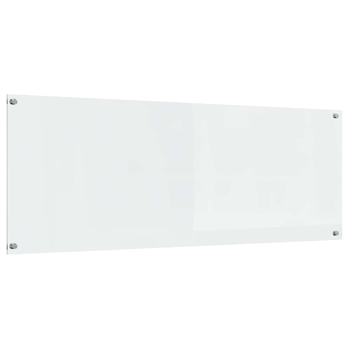 VidaXL Küchenrückwand transparent 110 x 40 cm Hartglas