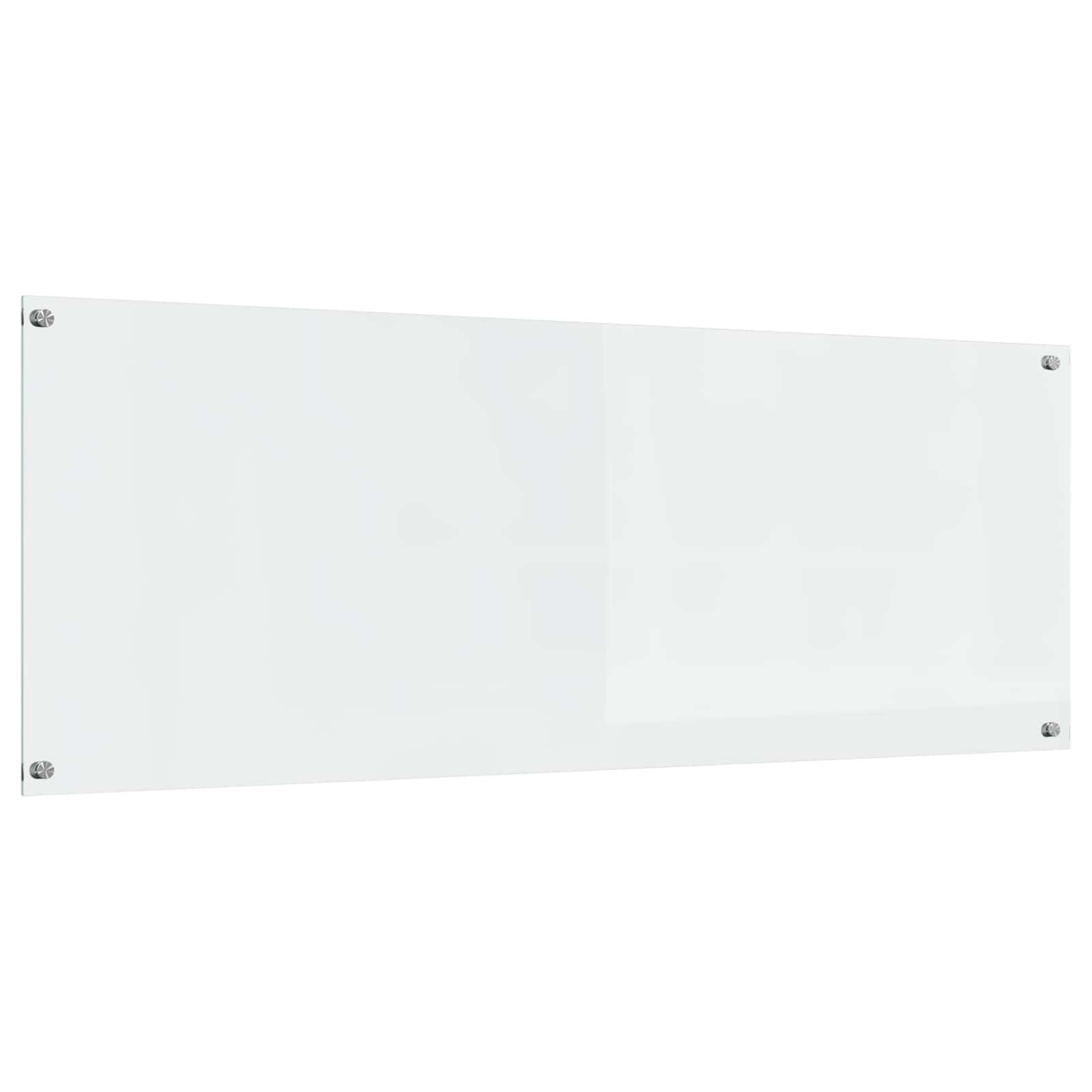 VidaXL Küchenrückwand transparent 110 x 40 cm Hartglas