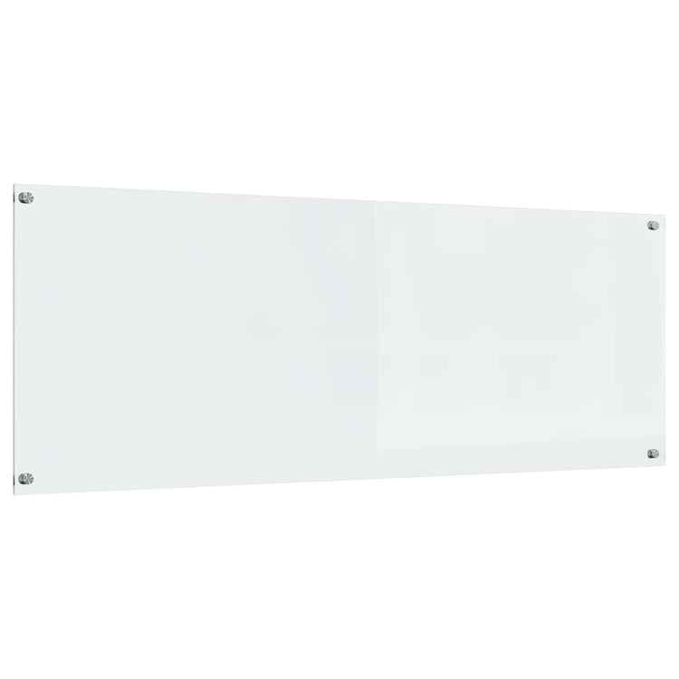 VidaXL Küchenrückwand transparent 110 x 40 cm Hartglas