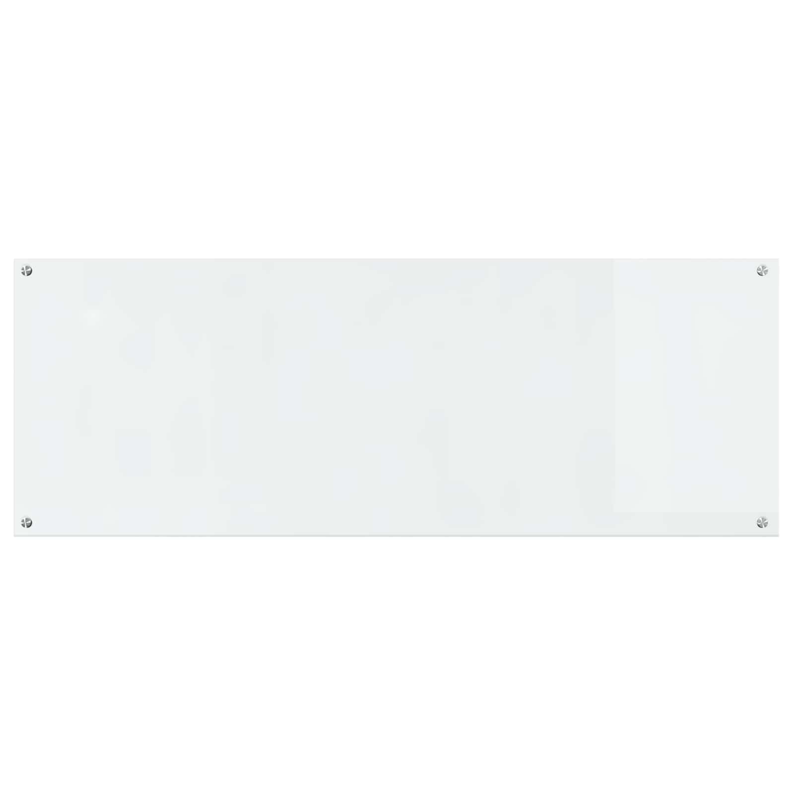 VidaXL Küchenrückwand transparent 110 x 40 cm Hartglas