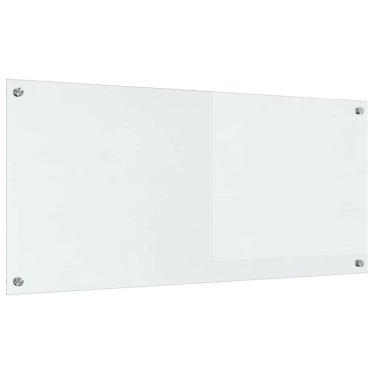 VidaXL Küchenrückwand transparent 110 x 50 cm Hartglas