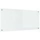 VidaXL Küchenrückwand transparent 110 x 50 cm Hartglas