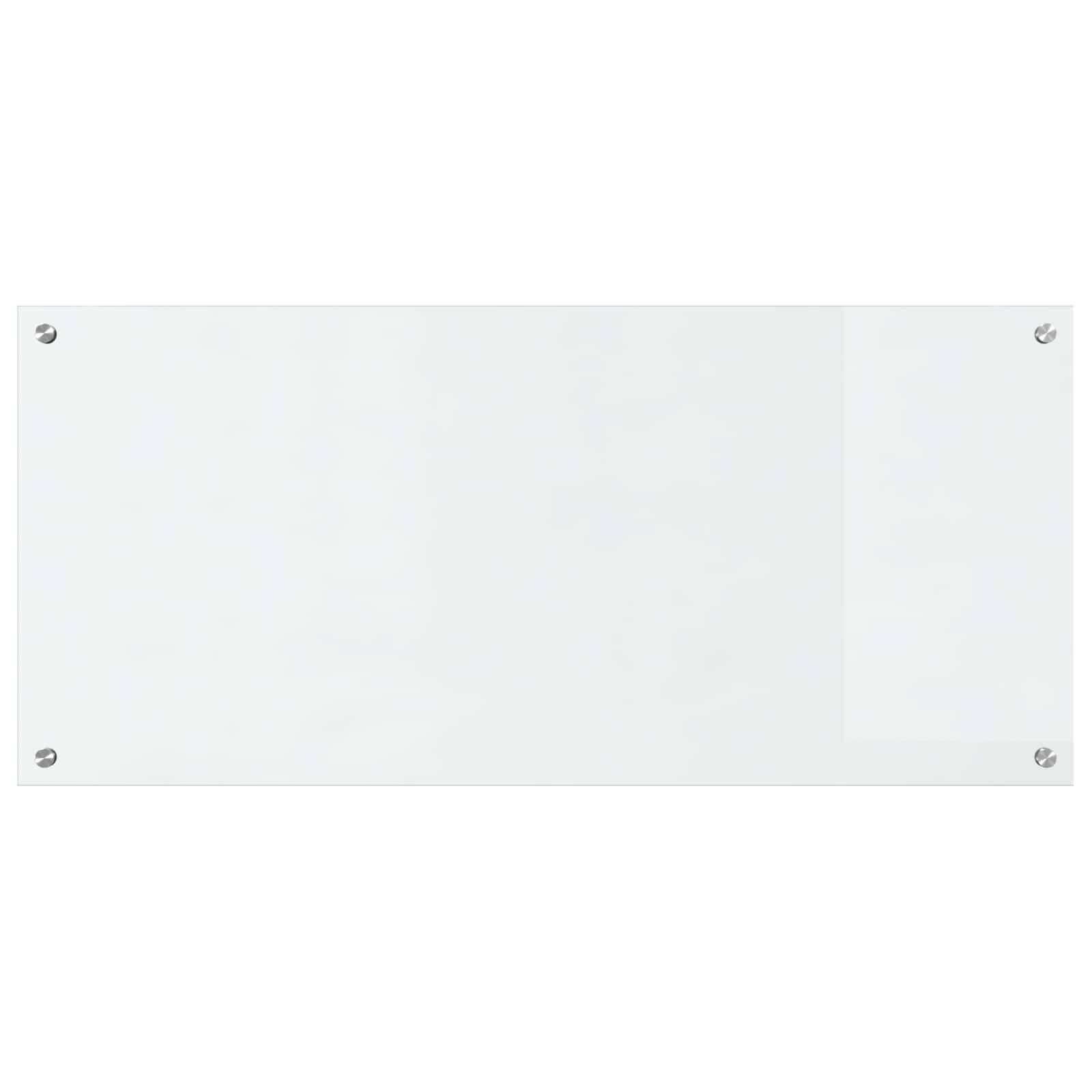 VidaXL Küchenrückwand transparent 110 x 50 cm Hartglas