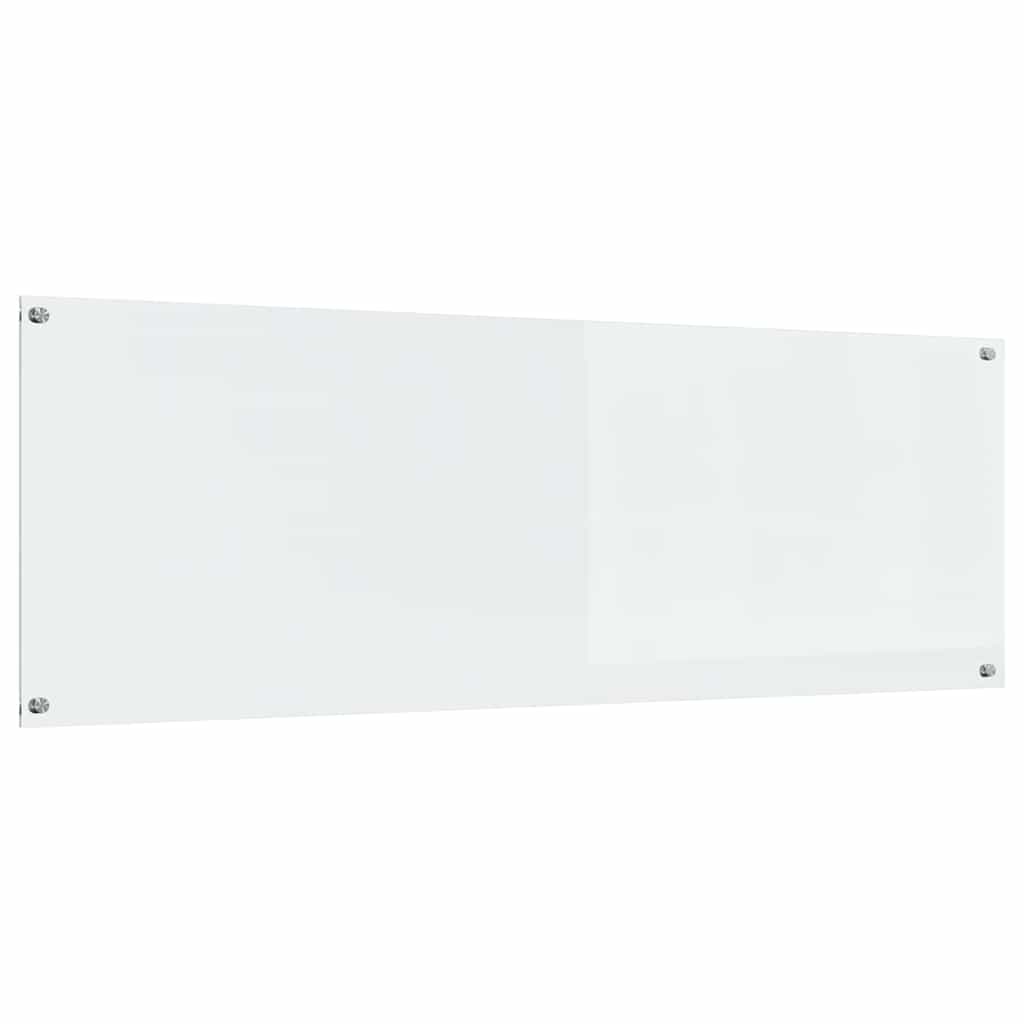 VidaXL Küchenrückwand transparent 120 x 40 cm Hartglas