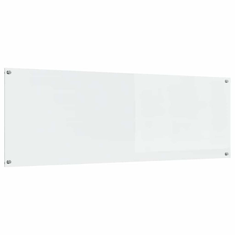 VidaXL Küchenrückwand transparent 120 x 40 cm Hartglas