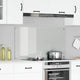 VidaXL Küchenrückwand transparent 120 x 60 cm Hartglas