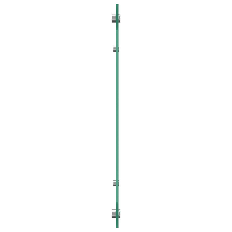 Vidaxxl Küchenrückwand dunkelgrau 110 x 40 cm gehärtetes Glas