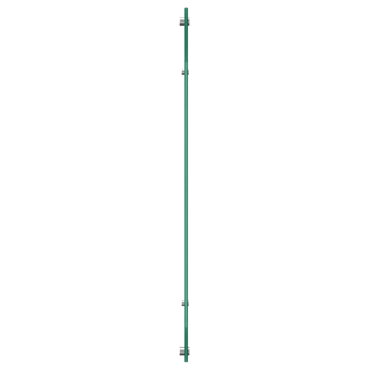 Vidaxxl Küchenrückwand dunkelgrau 120 x 60 cm gehärtetes Glas