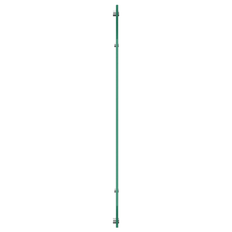 Vidaxxl Küchenrückwand dunkelgrau 120 x 60 cm gehärtetes Glas
