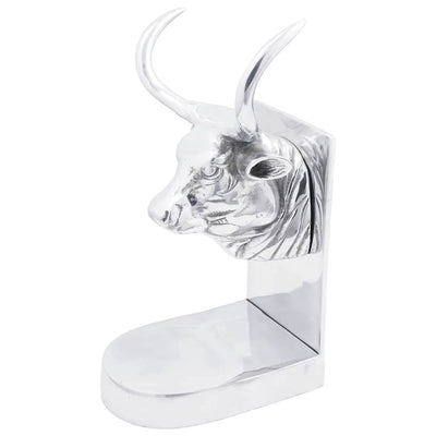 Vidaxxl Buchstützen 2 Stück Silber 17 x 15 x 27 cm Aluminium