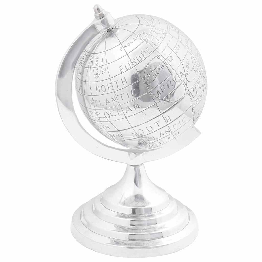 Vidaxl Skulptur Silber 16,5 x 14 x 26 cm Aluminium