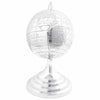 Vidaxl Skulptur Silber 16,5 x 14 x 26 cm Aluminium