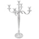 Vidaxx Kerzenhalter Silber 39 x 39 x 60 cm Aluminium