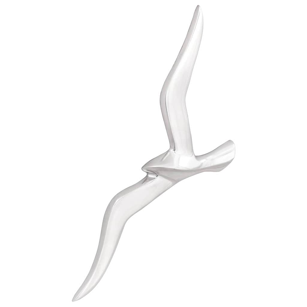 VidaXL Möwe 2 Stück Silber Aluminium