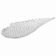 Vidaxx Obstkorb 2 Stk. Silber 40 x 18 x 2,5 cm Aluminium