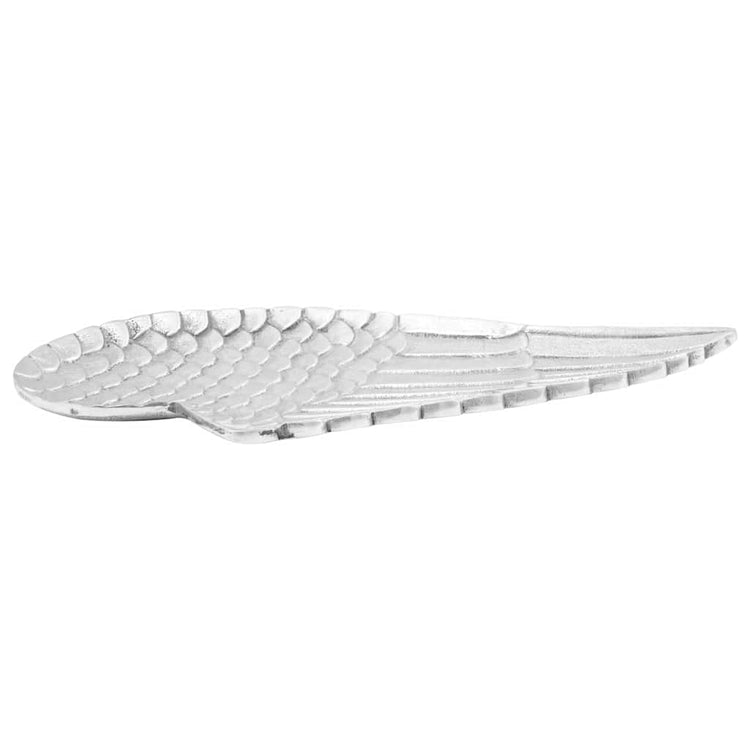 Vidaxx Obstkorb 2 Stk. Silber 40 x 18 x 2,5 cm Aluminium