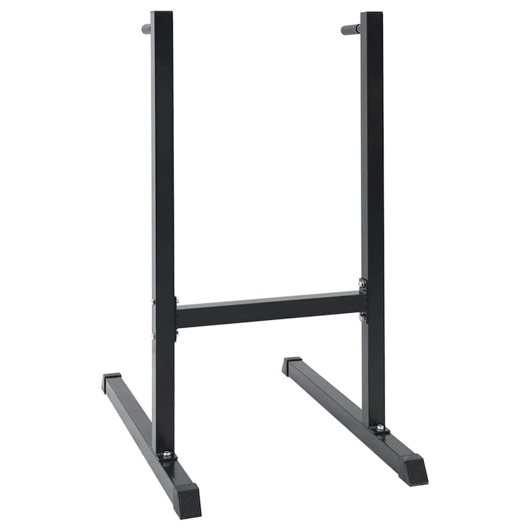 Vidaxx Dipstation schwarz 103,5 x 66,5 x 121,5 cm pulverbeschichteter Stahl