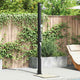 Vidaxx Outdoor-Solardusche schwarz 217 cm PVC und Aluminium
