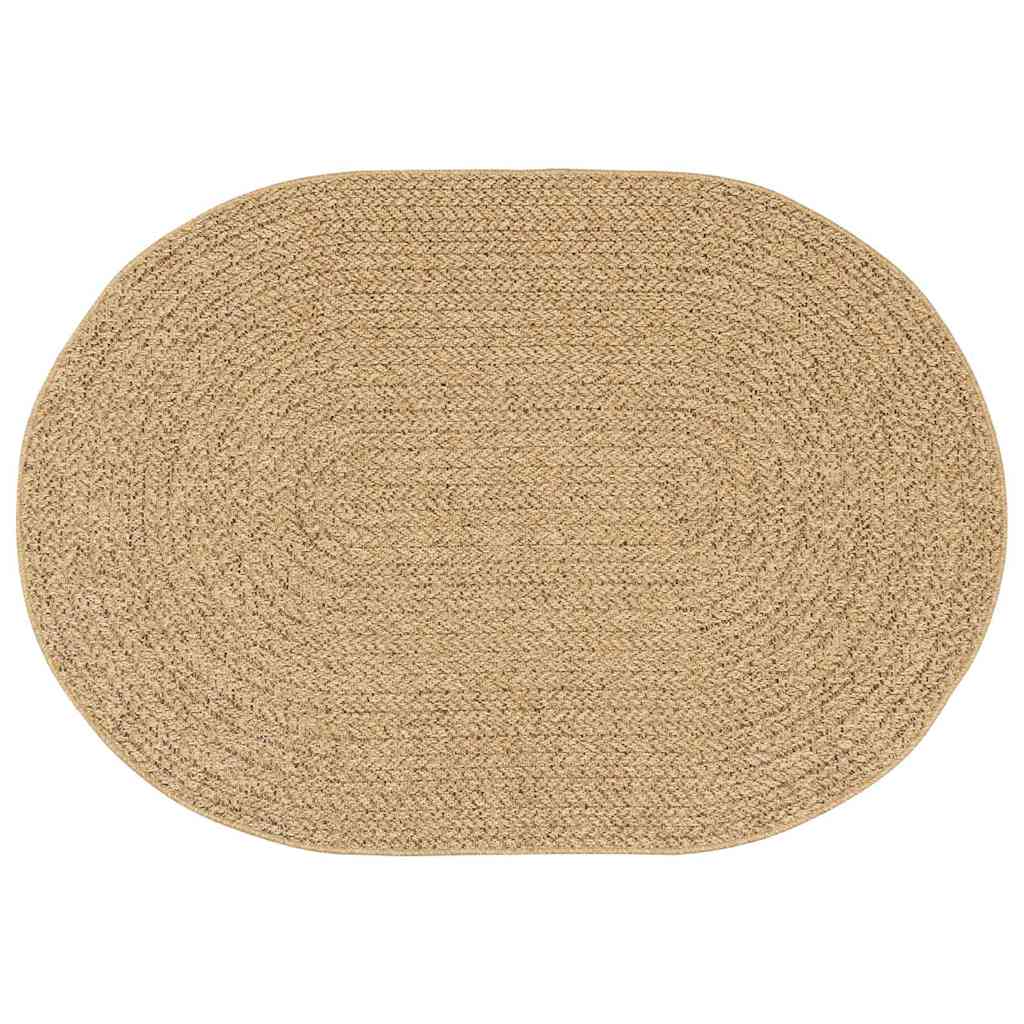 Vidaxl Teppich Zizur braun 170 x 120 cm Polypropylen