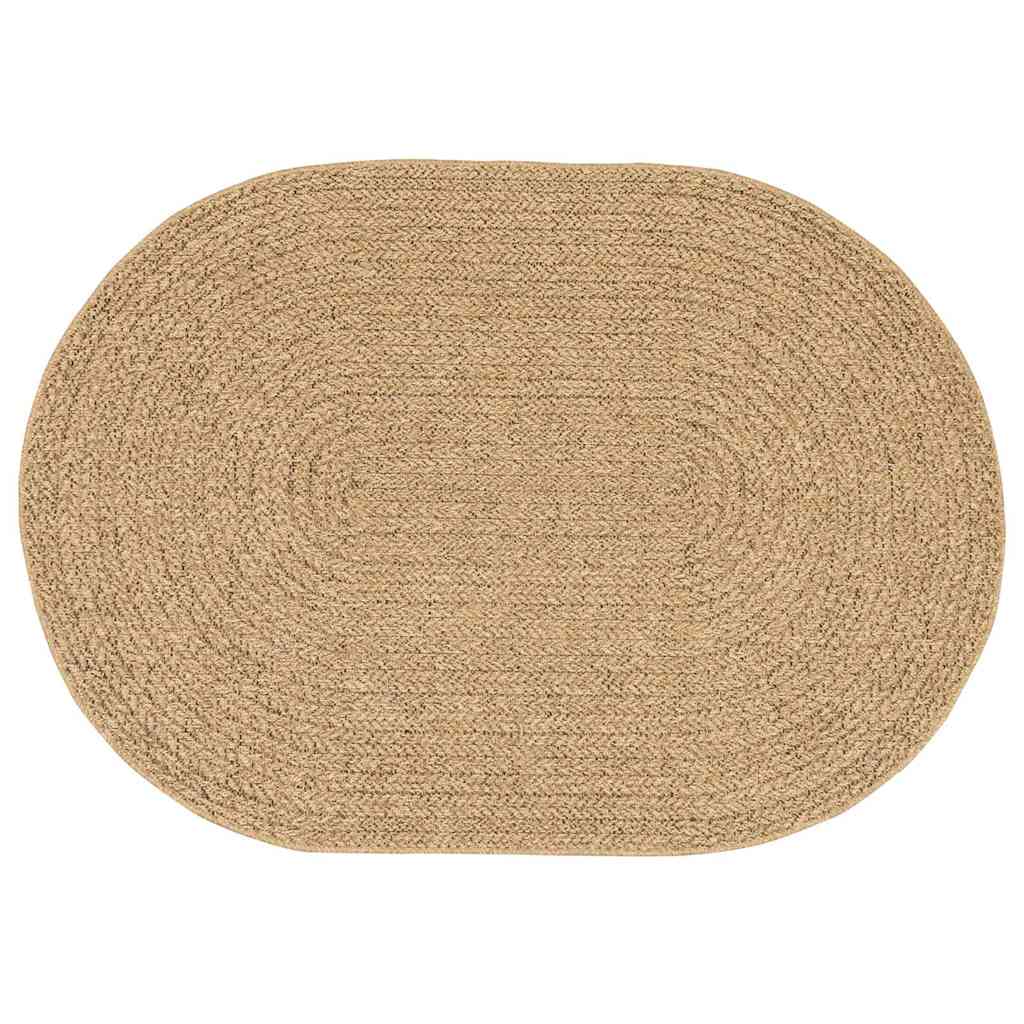 Vidaxxl Teppich Zizur braun 200 x 140 cm Polypropylen