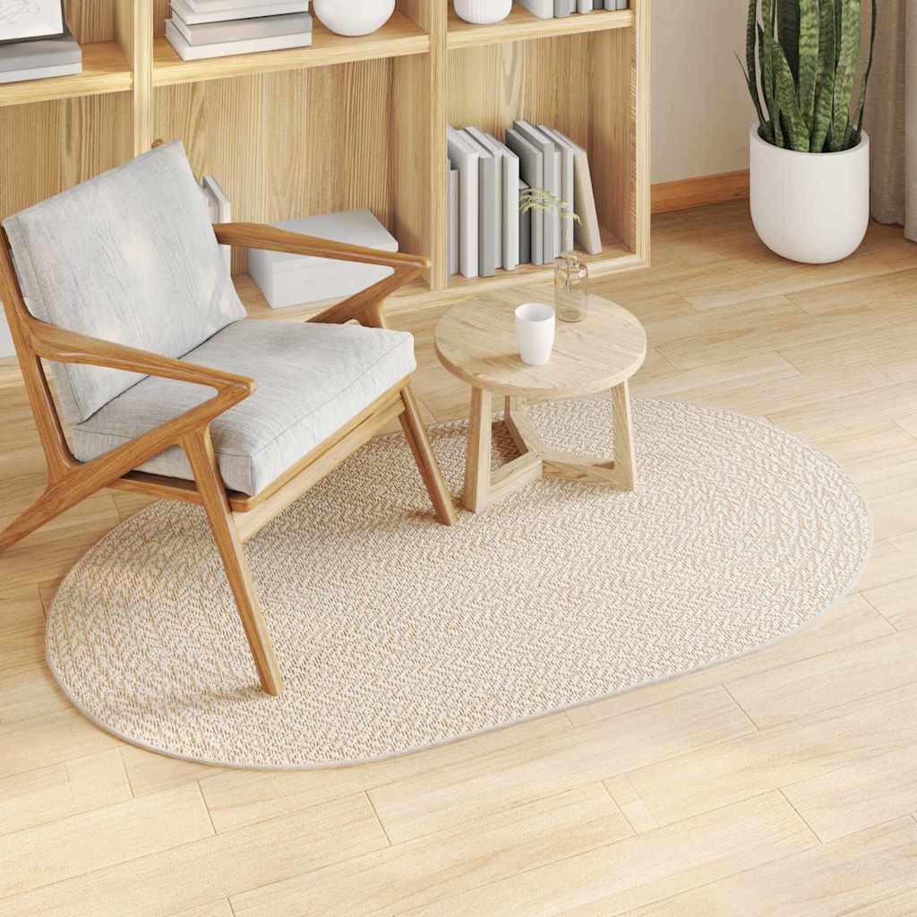 Vidaxl Teppich Zizur Creme 150 x 80 cm Polypropylen