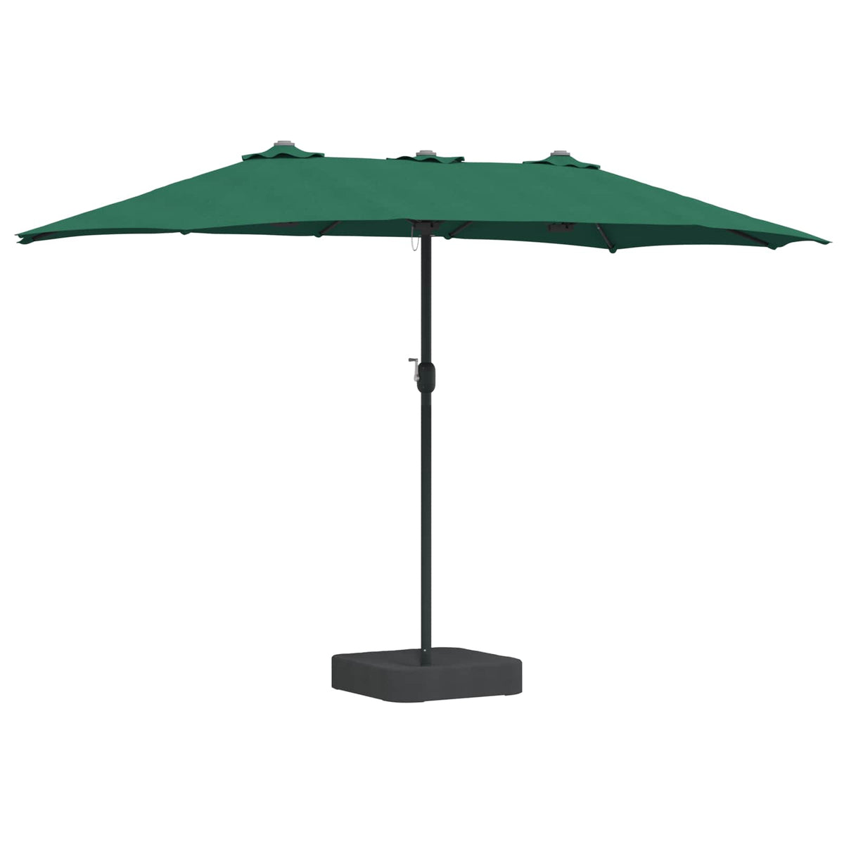 Vidaxx Gartenschirm grün 385 x 209 x 244 cm Polyester