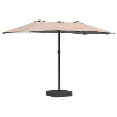 Vidaxx Gartenschirm Taupe 385 x 209 x 244 cm Polyester