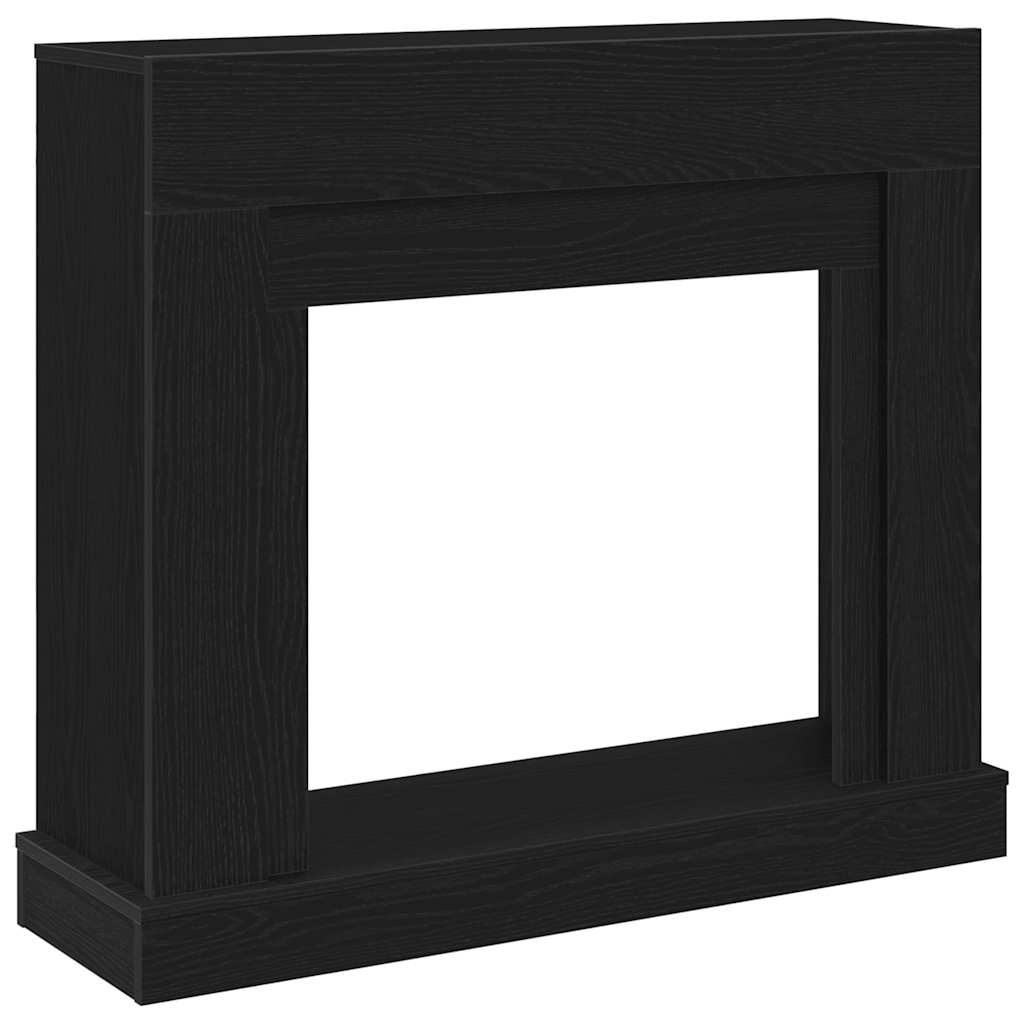 Vidaxx Kaminverkleidung 100x30x87,5 cm Spanplatte Eiche schwarz