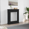 Vidaxx Kaminverkleidung schwarze Eiche 75x20x87,5 cm Holzwerkstoff