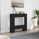 Vidaxx Kaminverkleidung 81x18x82 cm Spanplatte Eiche schwarz