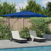 Vidaxx Sonnenschirm Azurblau 286 x 284 x 270 cm Aluminium und Polyester