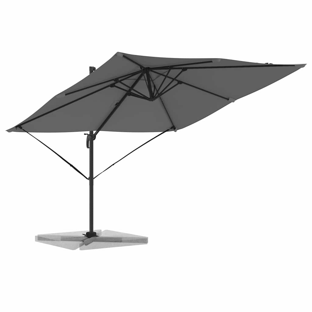Vidaxl Roma Sonnenschirm Anthrazit 286 x 284 x 265 cm