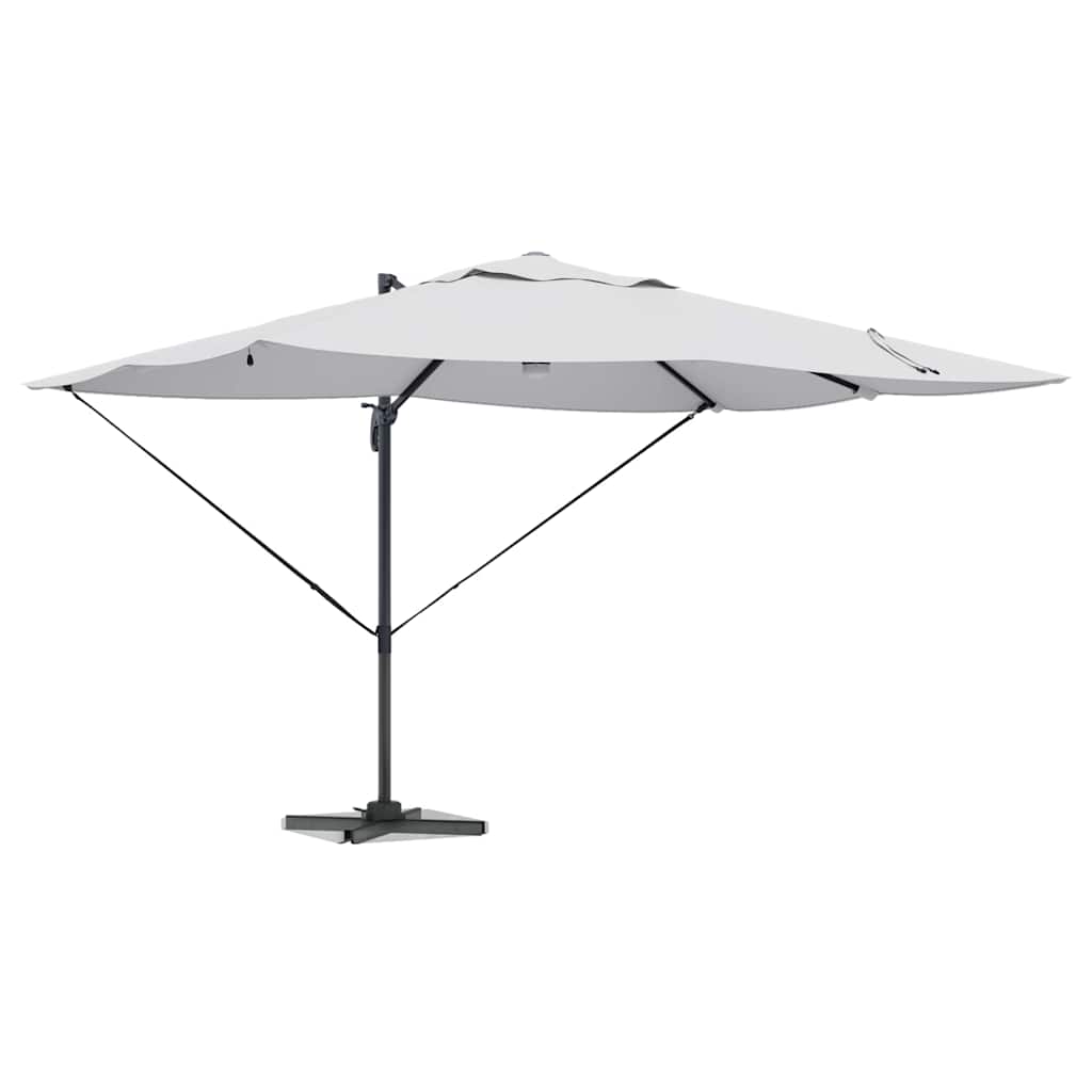 Vidaxx Sonnenschirm Sand 351 x 250 x 253 cm Polyester und Aluminium