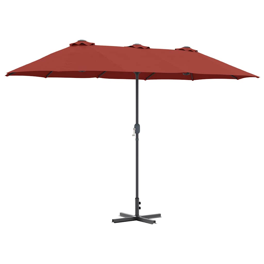 Vidaxl Gartenschirm Terrakotta 370 x 197 x 239 cm