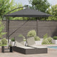 Vidaxx Sonnenschirm Anthrazit 294 x 294 x 248 cm Polyester und Aluminium
