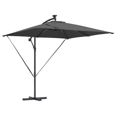 VidaXL Ampel-Bananenschirm Anthrazit 249 x 249 x 250 cm