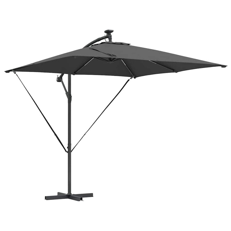 VidaXL Ampel-Bananenschirm Anthrazit 249 x 249 x 250 cm